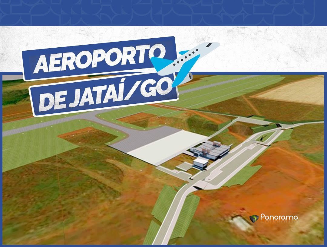 Aeroporto Regional de Jataí decola início das obras de construção