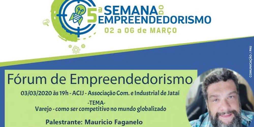 5ª Semana do Empreendedorismo em Jataí