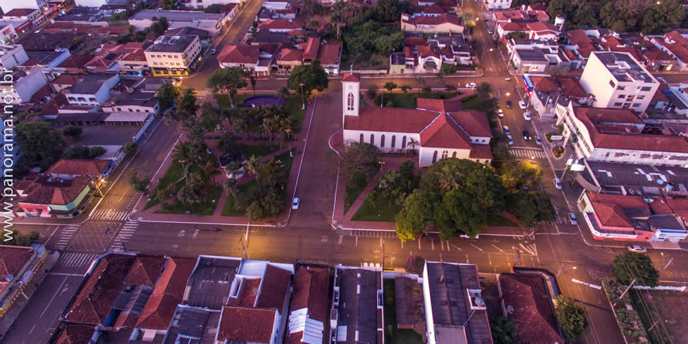 Clima Tempo Previsão Cidade Jataí Goiás Drone Ruas