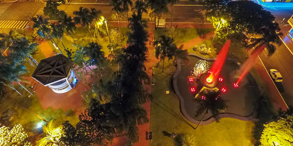 Clima Tempo Previsão Jataí Goiás Praça Drone