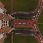 Igreja Catolica Catedral Cidade Jataí Goiás Drone