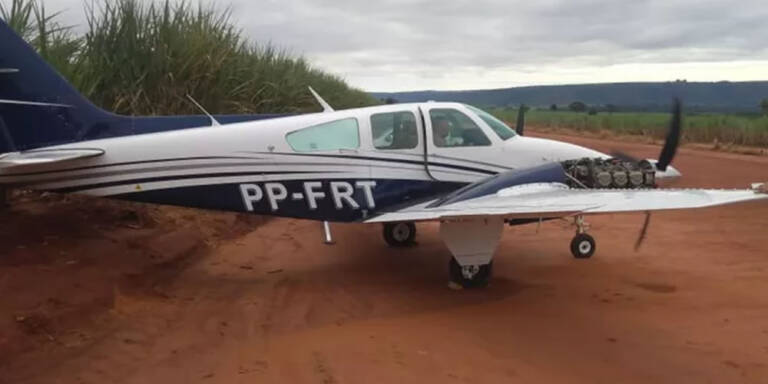 Avião tem hélice quebrada e faz pouso de emergência em Quirinópolis