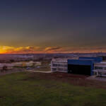 Clima Tempo Previsão Cidade Jataí Goiás Por do Sol Drone UFJ Biblioteca