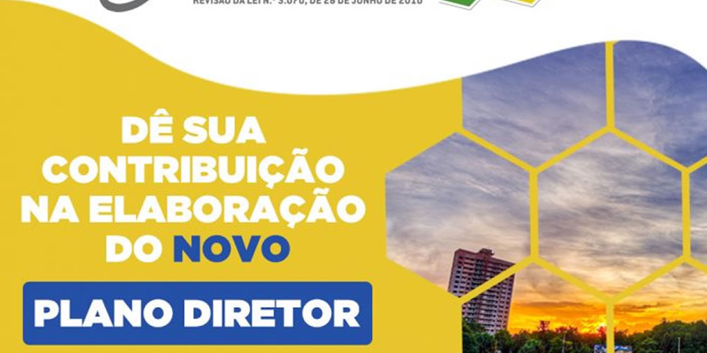 Formulário a respeito do Novo Plano Diretor