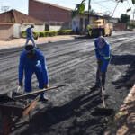 Programa de recapeamento realizado na AV. Valeriano do Padro da Rua Caçú até a Filó García