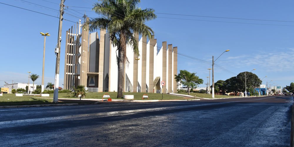 Programa de recapeamento é realizado na Avenida Marechal Rondon