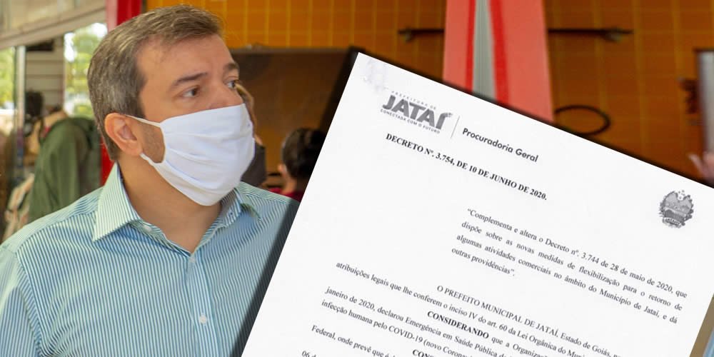 Novo decreto municipal volta a limitar atividades comerciais em Jataí