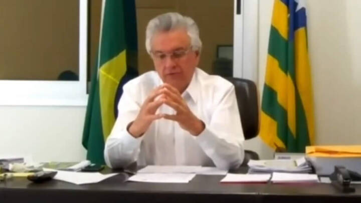 AO VIVO: Coronavírus – Reunião entre governador de Goiás, prefeitos e demais Poderes