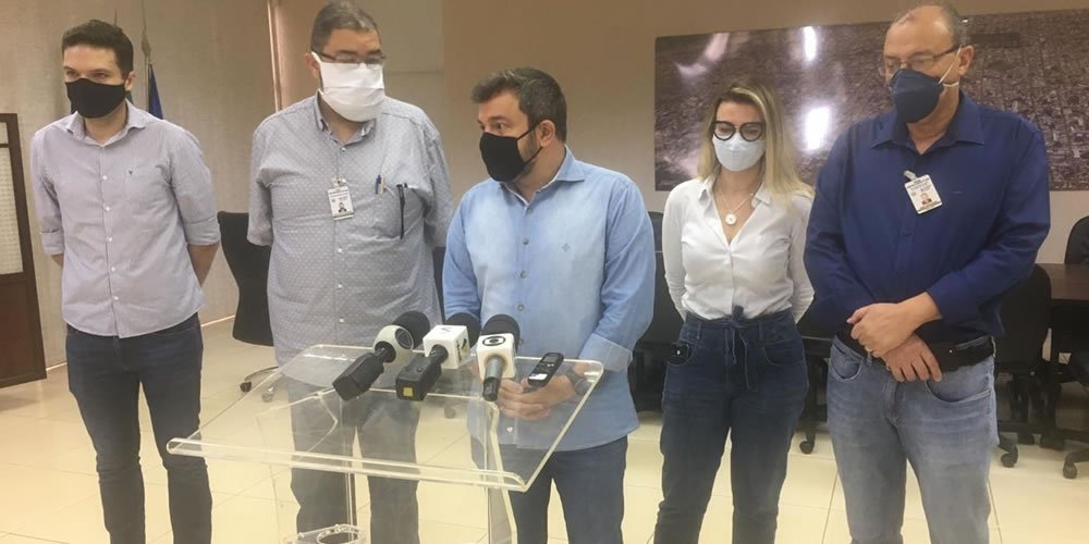 AO VIVO Prefeito Vinícius Luz fala sobre o novo decreto