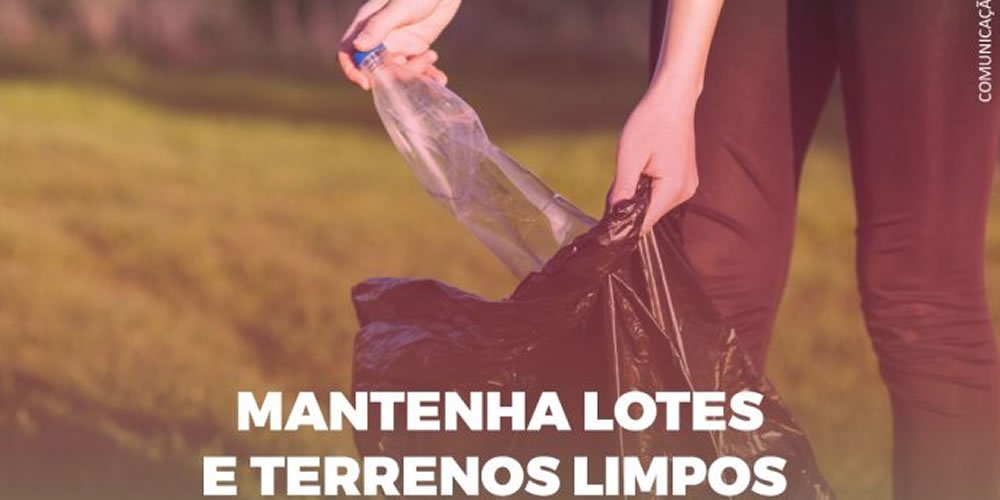 Colabore para uma cidade mais limpa