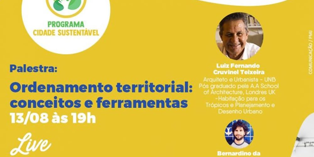 Palestra Ordenamento territorial conceitos e ferramentas