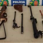 Polícia Militar apreende armas ilegais e desmonta esquema de tráfico