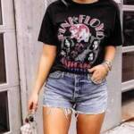 8 ideias de looks com short jeans e t-shirt