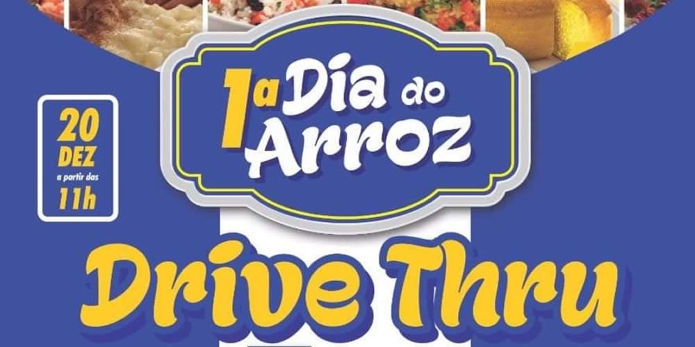 1° Dia do Arroz – Drive Thru da Favos