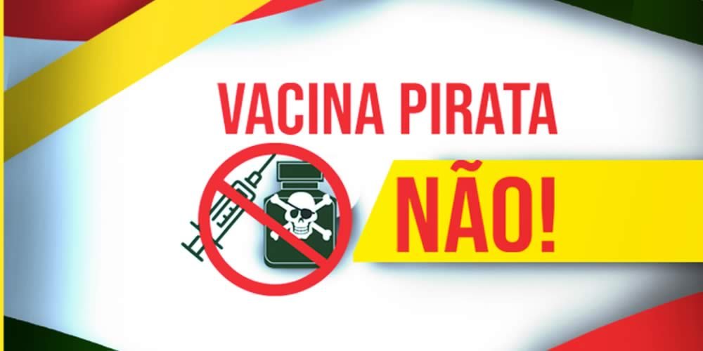 Governo federal lança campanha contra pirataria de vacinas