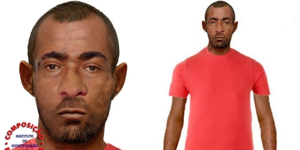 POLÍCIA DIVULGA RETRATO-FALADO DE SUSPEITO DE ESTUPRAR MULHER EM IPORÁ