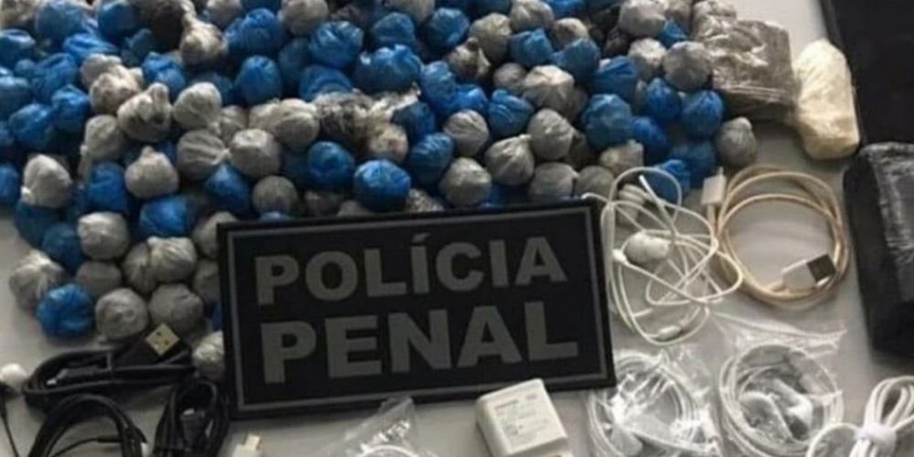 Apreendidas drogas que seriam arremessadas para presos em Jataí Apreendidas drogas que seriam arremessadas para presos em Jataí
