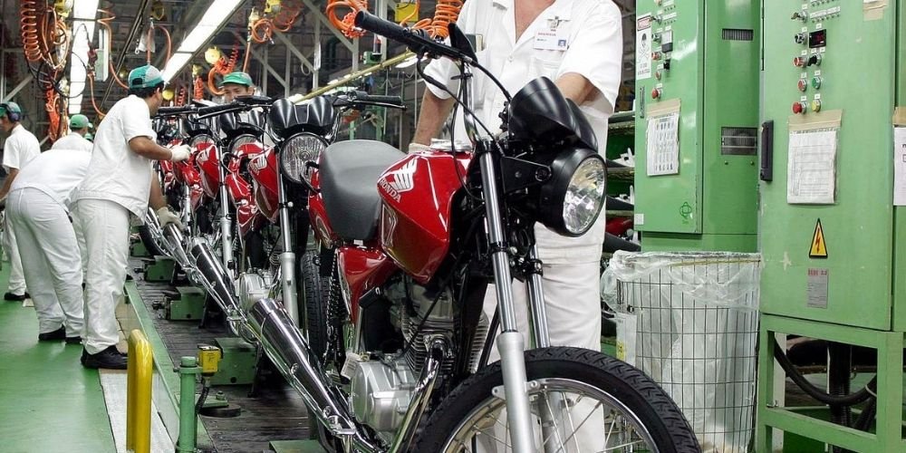 PRODUÇÃO DE MOTOCICLETAS CRESCE 45% NO PRIMEIRO SEMESTRE DE 2021