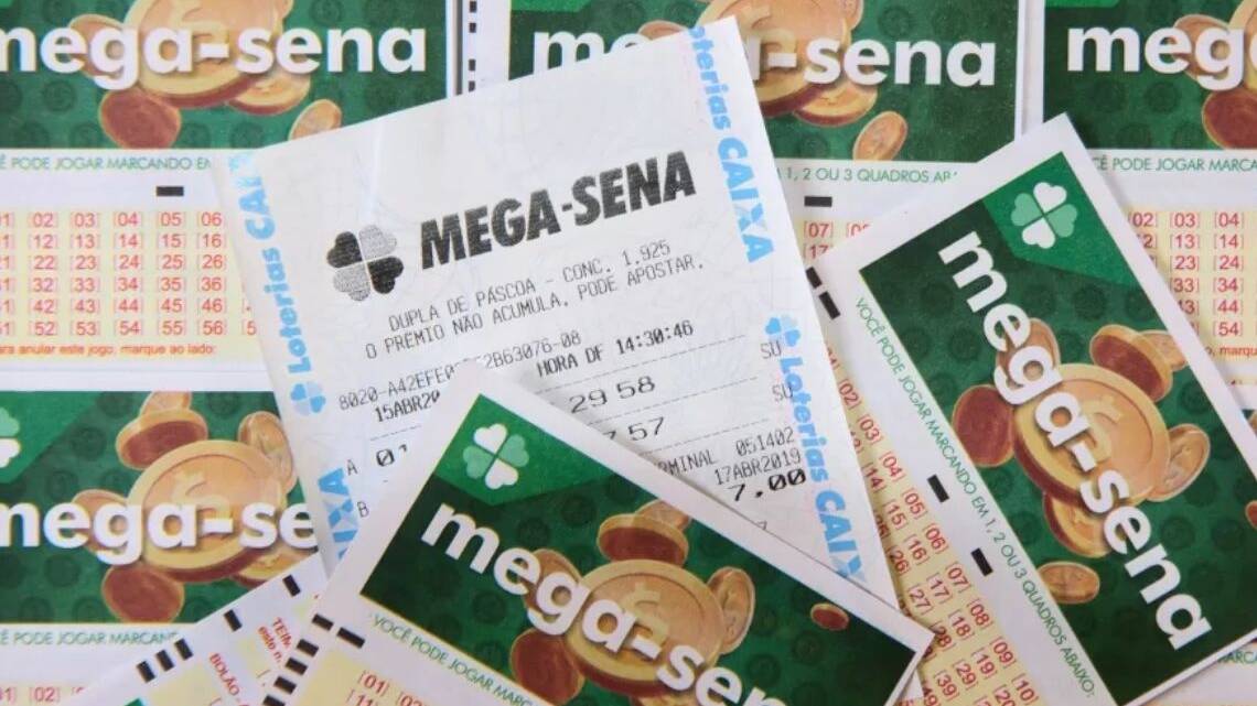 Mega-Sena: duas apostas cravam dezenas e levam R$ 5,2 milhões cada uma