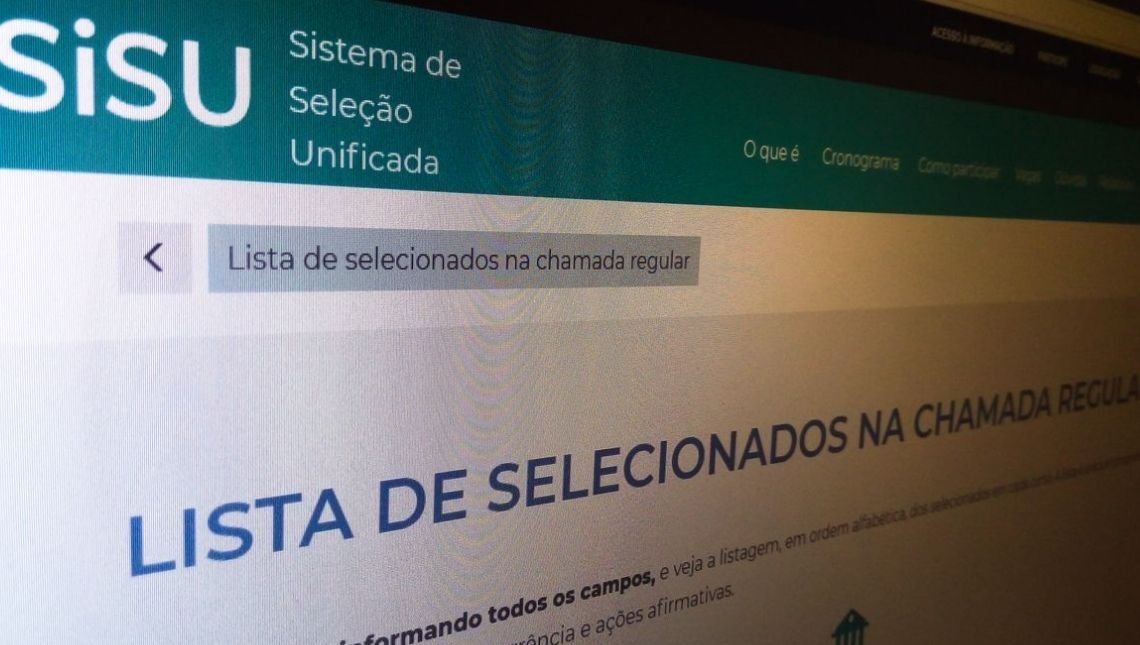 Primeira chamada do Sisu vai até 8 de março