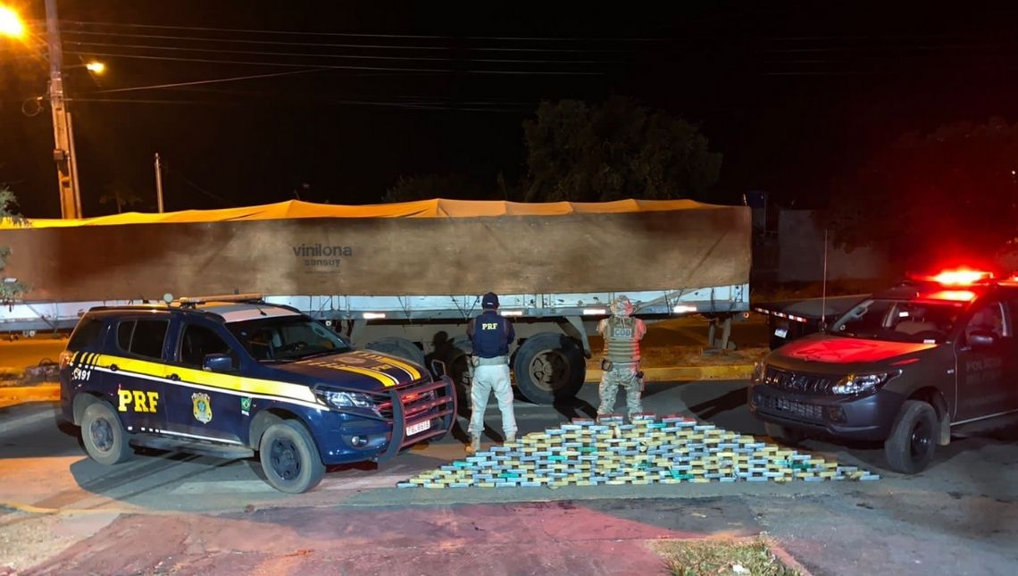 Operação contra o tráfico internacional de drogas resulta na apreensão de 200 kg de cocaína em Formosa