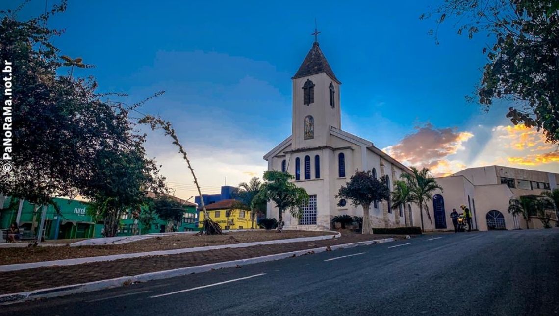 Paróquia São Sebastião Jataí - Go clima tempo previsão fim de tarde