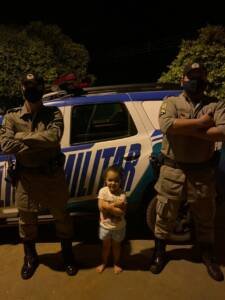 15º BPM comparece em aniversário de criança que sonha ser Policial Militar (1)