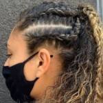 Cachos e Crespos penteado para aliviar o calor