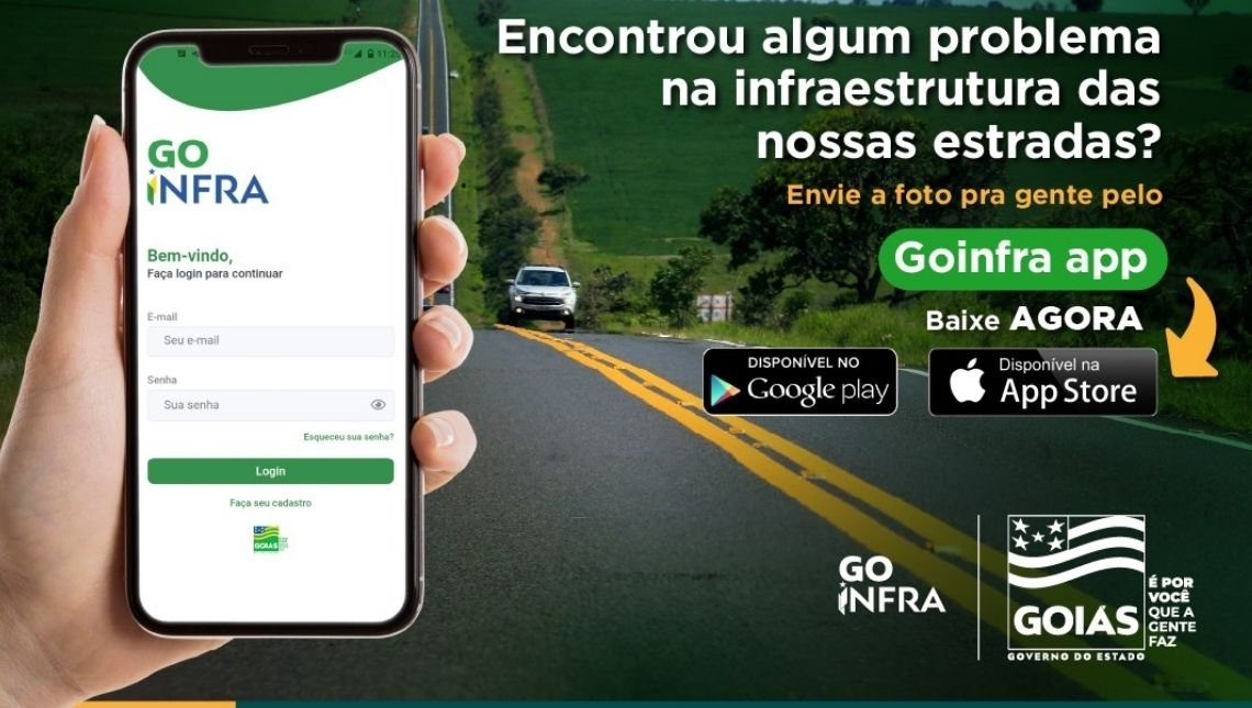 GoInfra App já está disponível nos Google Play e Apple Store