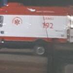 Homem furta ambulância, foge e acaba preso pela PRF
