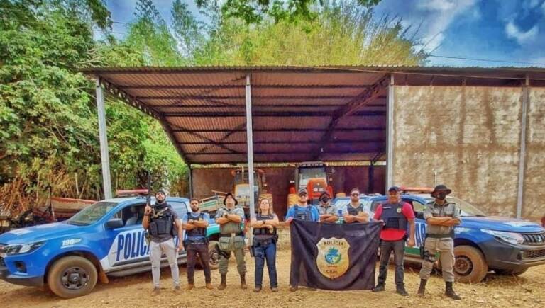 Polícia deflagra operação contra crime no campo e recupera mais de R$ 1 milhão em maquinário