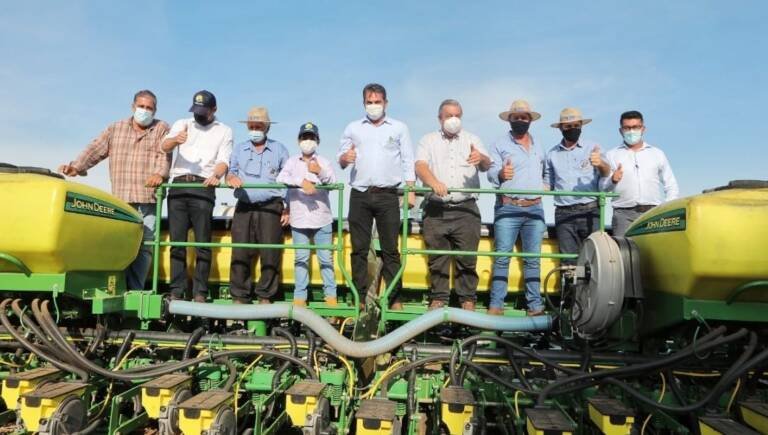 Sistema FaegSenar e Aprosoja-GO realizaram Abertura Estadual do Plantio de Soja na sexta-feira