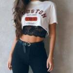 8 maneiras de usar t-shirt cropped com calça