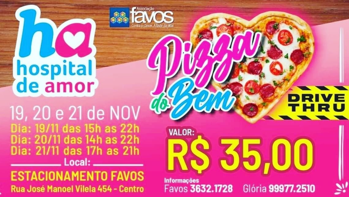Drive Thru Pizza do Bem - FAVOS Jataí