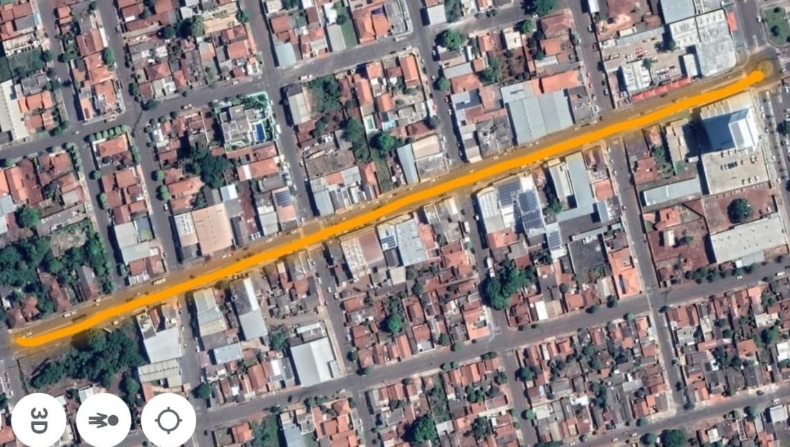 Atenção motoristas! Prefeitura inicia obras de recapeamento na Avenida Goiás no centro de Jataí