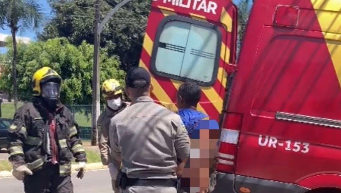 Pintor sofre graves queimaduras após descarga elétrica em Anápolis