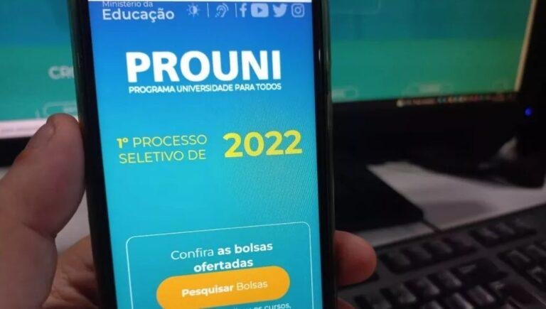 Prouni 2022 abre inscrições