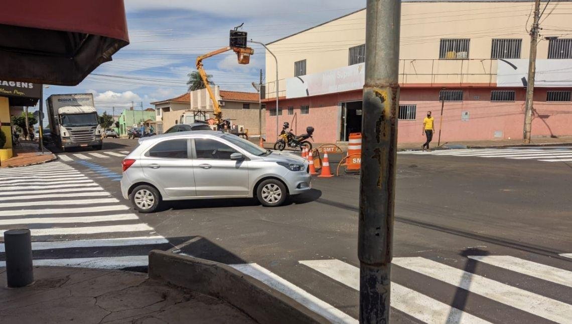 Sistema Binário de circulação começa a ser implantado em novas vias de Jataí