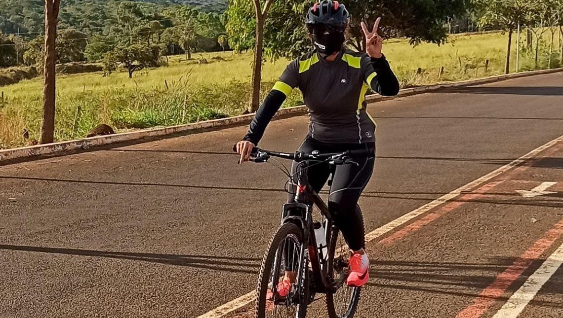 Vânia Santana benefícios da bike para as saúdes física e mental