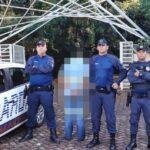 Guarda Civil Municipal prende em flagrante homem nu no Parque Samuel Graham, em Jataí
