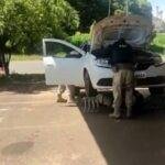 PRF recupera carro roubado em Rio Verde