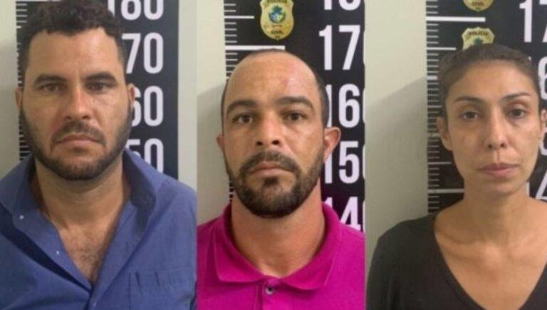 Preso em flagrante trio suspeito de aplicar golpes envolvendo compra e venda de imóveis