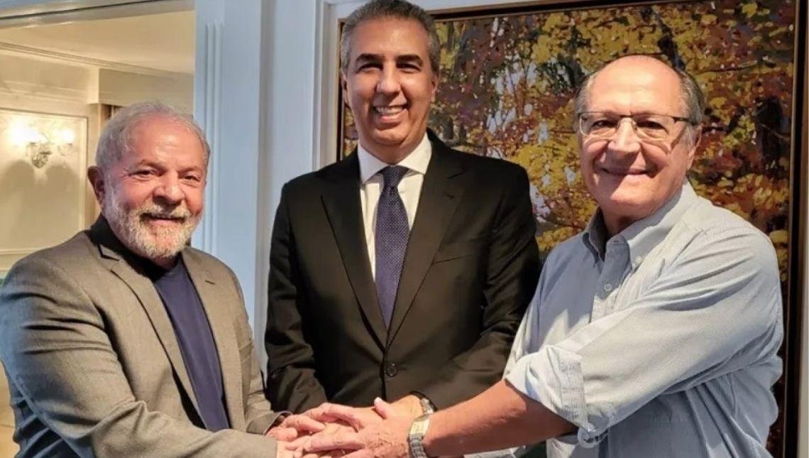 José Eliton, Lula e Alckmin se reúnem em São Paulo