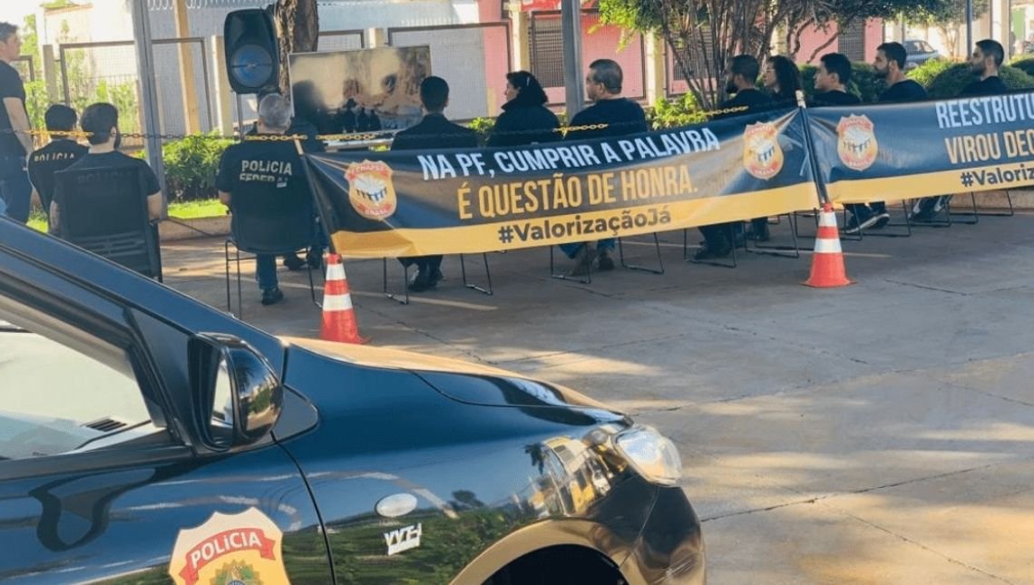 Polícia Federal realiza mobilização por reestruturação da carreira