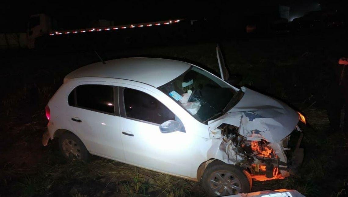 Motorista alcoolizado provoca acidente e tenta fugir, na BR 060