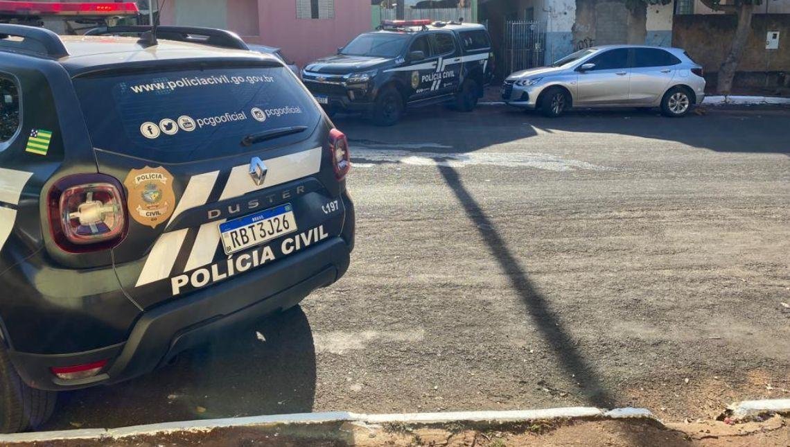 2ªDP de Jataí realiza prisão de integrante de facção criminosa envolvido em golpes na internet