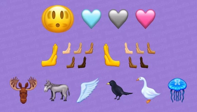 Burro, ganso e 'toca aqui' veja os emojis que serão liberados em breve