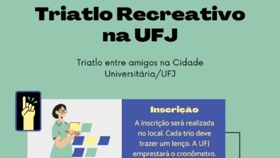 Primeiro Triatlo Recreativo da UFJ