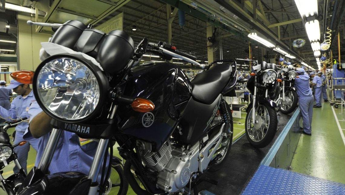 Produção de motocicletas aumenta 18% no primeiro semestre de 2022