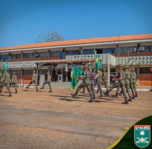 41º Batalhão de Infantaria Motorizado (41° BI Mtz) realizou uma formatura alusiva ao Dia do Soldado (1)